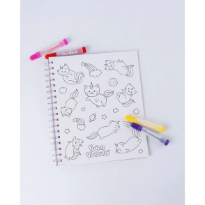 KIT STICKER BOOK FUN WORLD RAINBOW FW