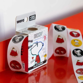 STICKERS BULLET ROLL SNOOPY WERO