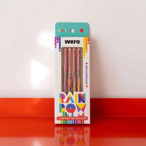 SET LAPICES MULTICOLOR WERO