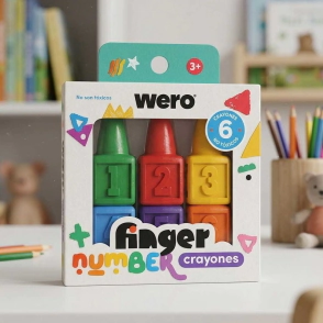 CRAYONES FINGER NUMBER WERO