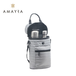 MOCHILA MATERO AMAYRA GRIS