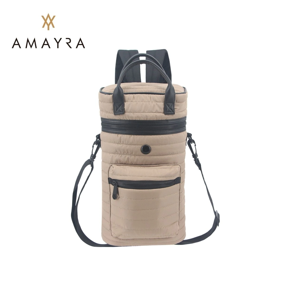 MOCHILA MATERO AMAYRA CAMEL