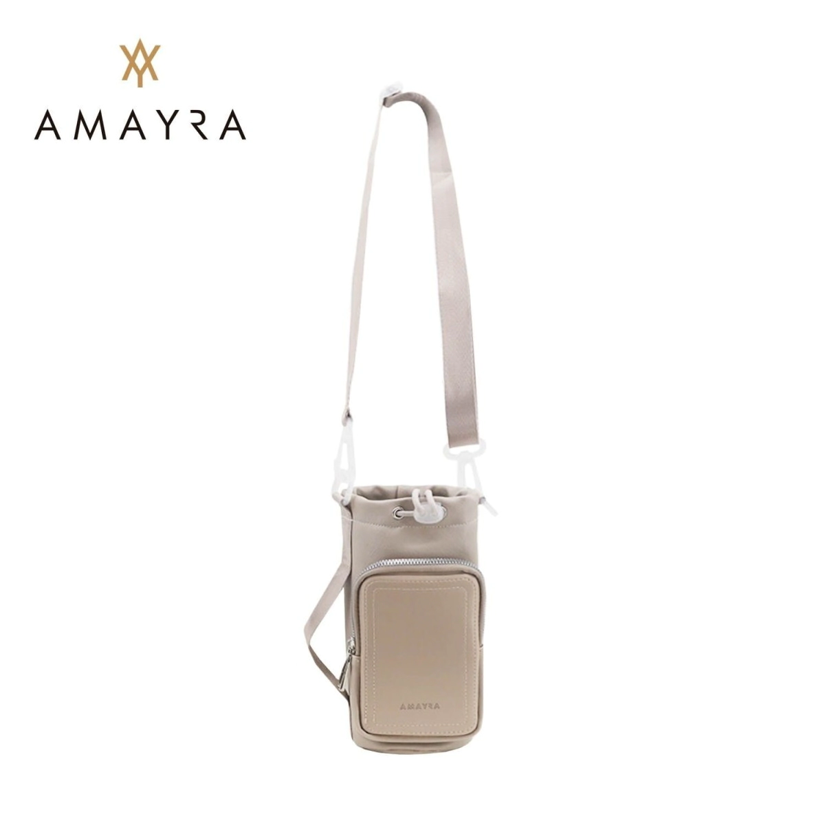 PORTABOTELLAS AMAYRA GRIS