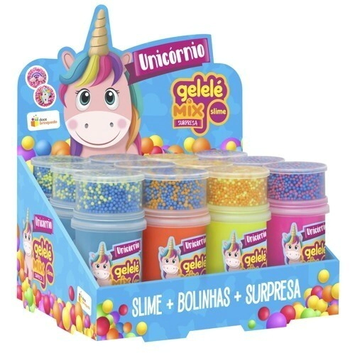 SLIME MIX SORPRESA 153GR UNICORNIO