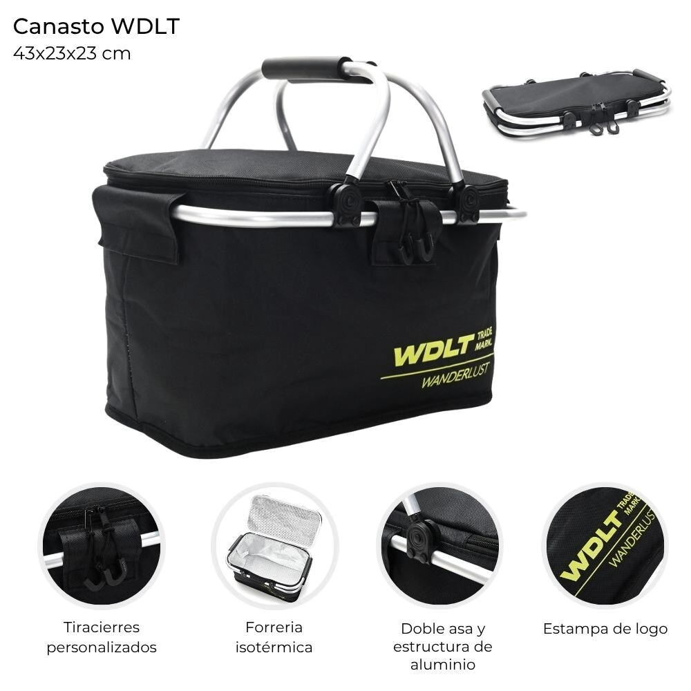CONSERVADORA CANASTO WDLT 43x23x23 CM ISOTERMICO