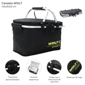 CONSERVADORA CANASTO WDLT 43x23x23 CM ISOTERMICO