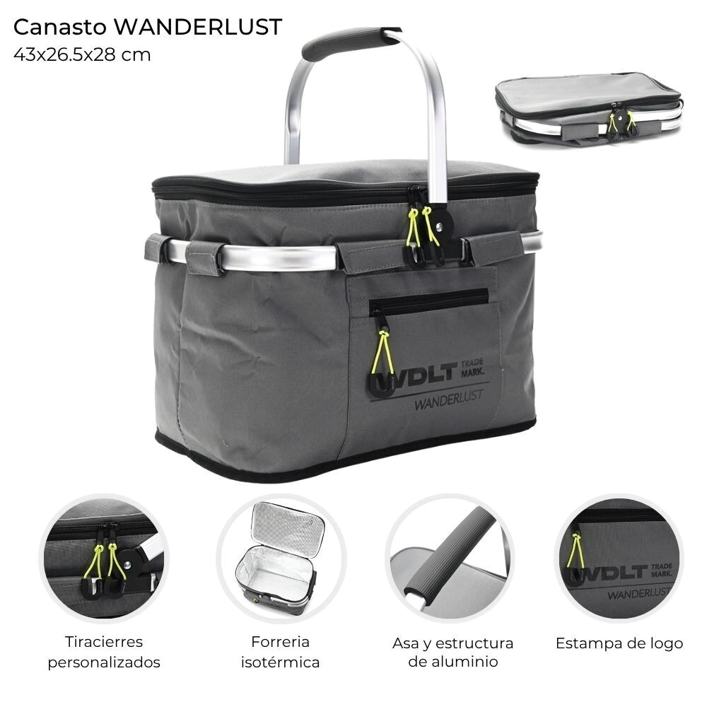 CONSERVADORA CANASTO WDLT 43x26,5x28 CM ISOTERMICO