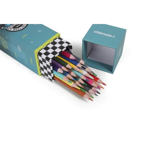 SET DE LAPICES DE COLORES BORRBLES X24 RACING CHIMOLA
