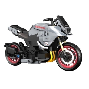 VEHICULO PARA ARMAR 1:12 MOTO SUZUKI KATANA5 - 310 PIEZAS