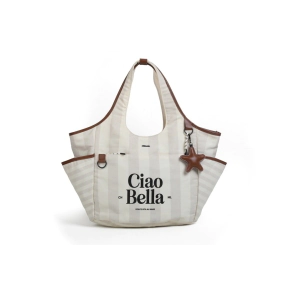 BOLSO DE LONA SICILIA CHIMOLA BEIGE