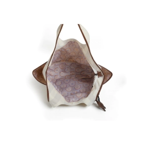 BOLSO DE LONA SICILIA CHIMOLA BEIGE
