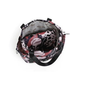 BOLSO TOTE BAG CON LONA FLORIDA CHIMOLA BLACK