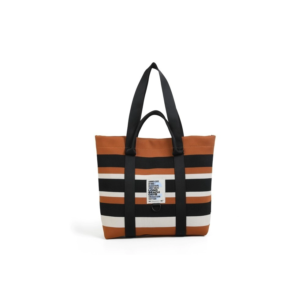 TOTE BAG PLAYERO SANTORINI CHIMOLA BLACK
