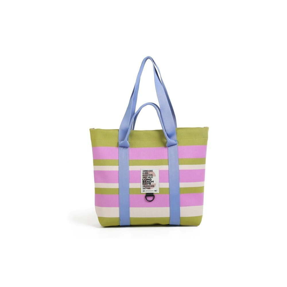 TOTE BAG PLAYERO SANTORINI CHIMOLA OLIVE