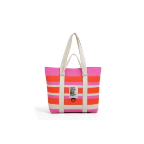 TOTE BAG PLAYERO SANTORINI CHIMOLA PINK