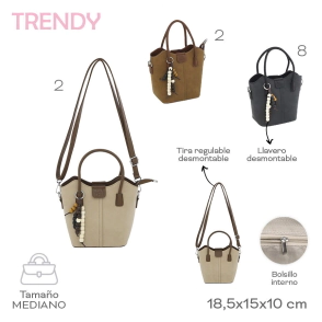 CARTERA TRENDY NEGRO