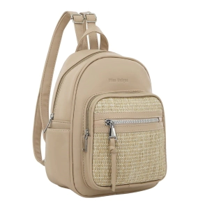MOCHILA MISS UNIQUE BEIGE