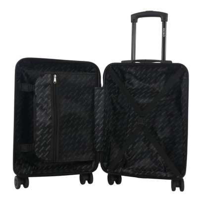 VALIJA CARRY ON CHECK IN HARD ABS NEGRA 20"