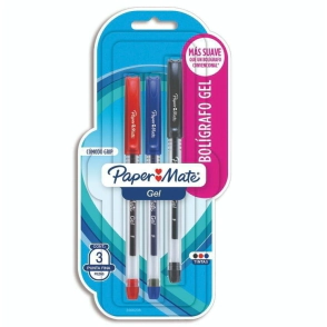 Boligrafo gel econm. surtido PM Tjx3