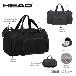 BOLSO HEAD NEGRO