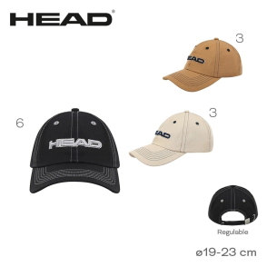 GORRA CAP HEAD NEGRO