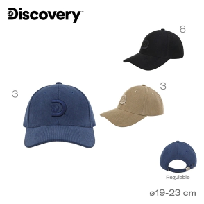 GORRA CAP DISCOVERY AZUL