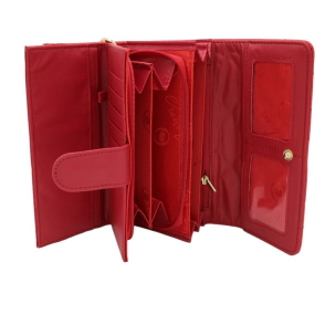BILLETERA OREIRO LOVE ROJA