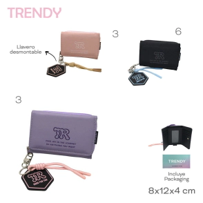 BILLETERA TRENDY ROSA