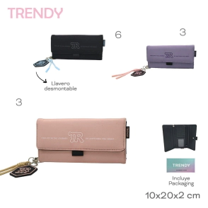 BILLETERA TRENDY LILA
