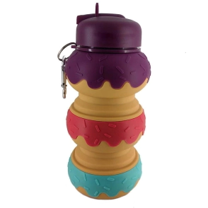 BOTELLA SILICONA PLEGABLE CRESKO 550ML