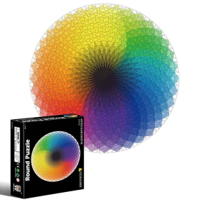 ROMPECABEZAS CIRCULAR 1000 PIEZAS 65x65CM ARCOIRIS CRESKO