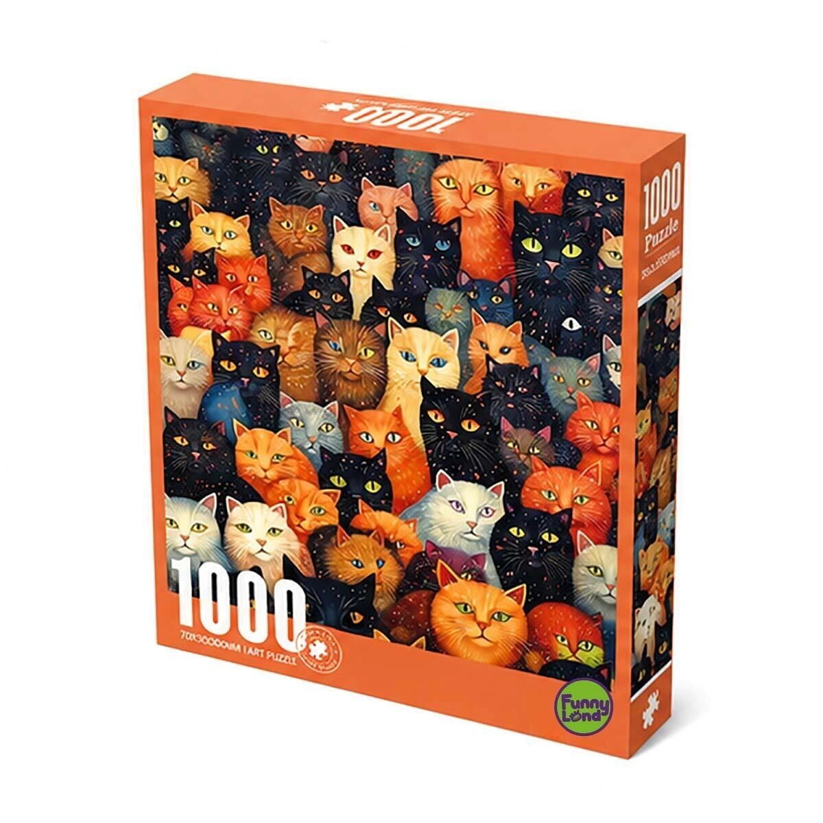 ROMPECABEZAS 1000 PIEZAS 70x50CM CAT COLLECTION CRESKO