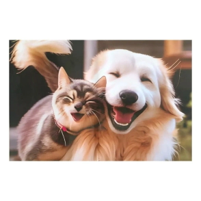 ROMPECABEZAS 300 PIEZAS HAPPY PUPPY CRESKO
