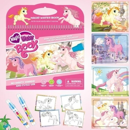 LIBRITO PARA PINTAR UNICORNIO (2015A)