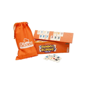 RUMMY BURAKO BAJO RELIEVE NARANJA BISONTE