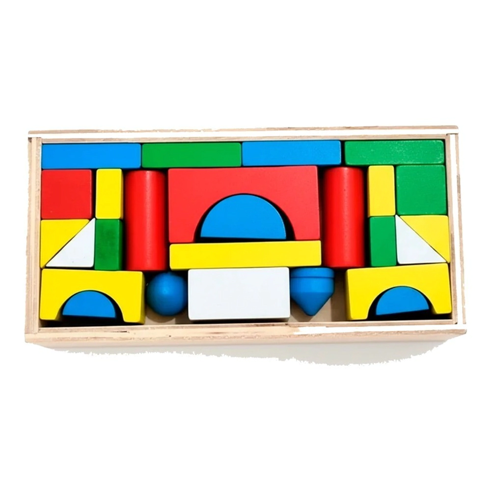 JUEGO BLOQUES DE MADERA