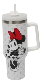 VASO TERMICO MINNIE 1200ML CON MANIJA