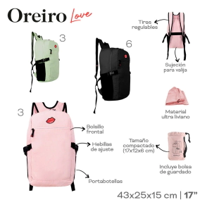 MOCHILA DE VIAJE OREIRO
