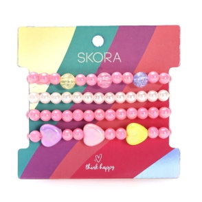 SET 3 PULSERAS INFANTIL SKORA
