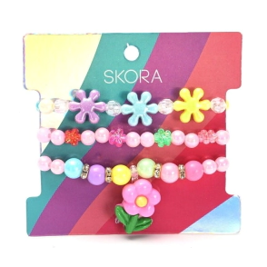 SET 3 PULSERAS INFANTIL SKORA