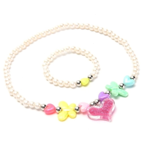 SET INFANTIL PULSERA Y COLGANTE SKORA
