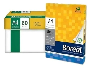 Resma BOREAL A4 70gr - 500 Hjs
