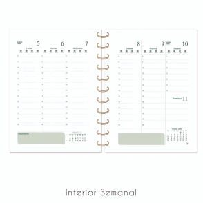 AGENDA XL SEMANAL TAPA DURA FANTASIA ESPIRAL NORPAC