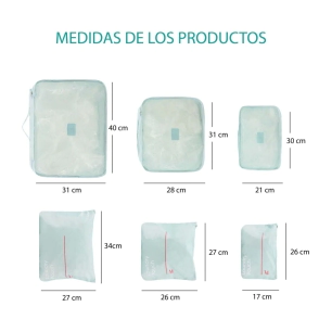 Organizador de Viaje x6 Amayra