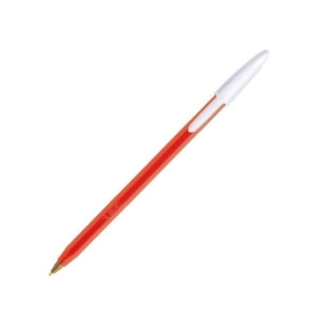 Boligrafo BIC Opaco 1mm Rojo