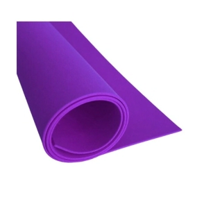 Goma Eva x10 lisa violeta 40x60