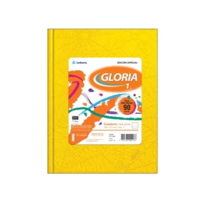 Cuaderno Gloria N1 48 hj Ray Amarillo Araña