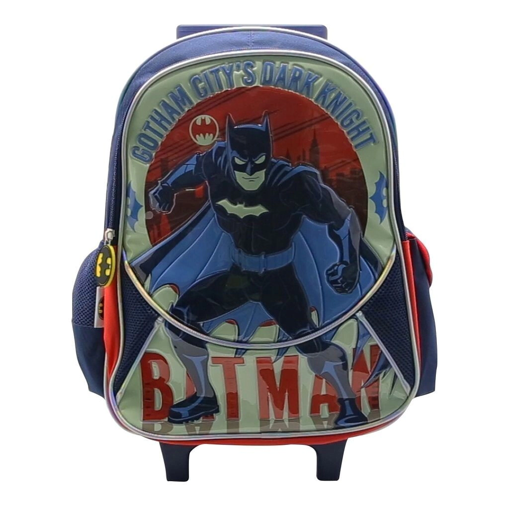 Mochila Batman 16" c/carro