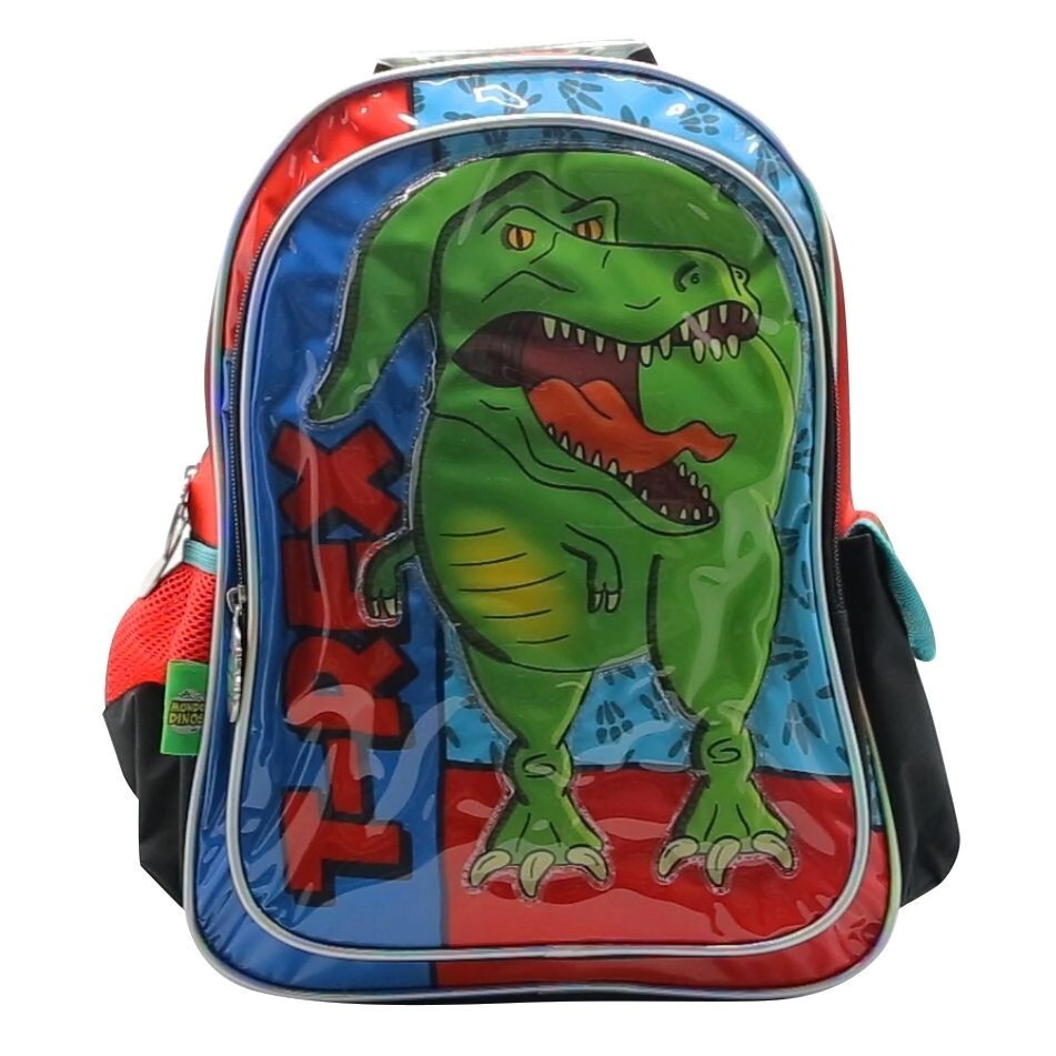 Mochila Mundo Dinos 16" espalda