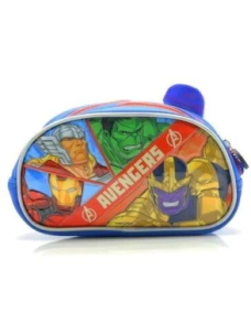 Cartuchera 3D 2 Cierres Capitan America